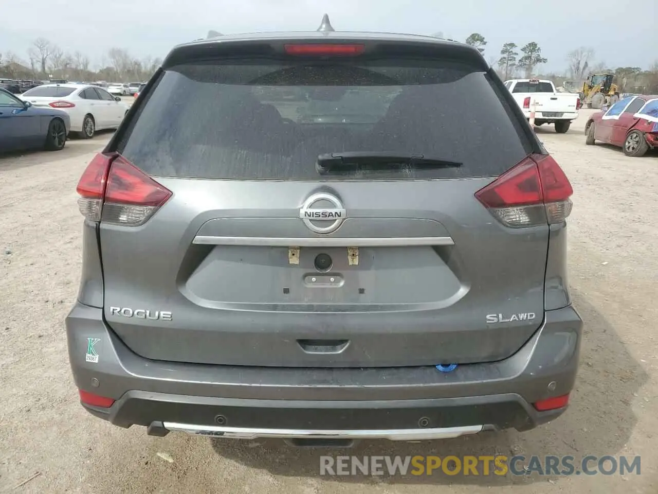 6 Photograph of a damaged car 5N1AT2MV9LC743364 NISSAN ROGUE 2020