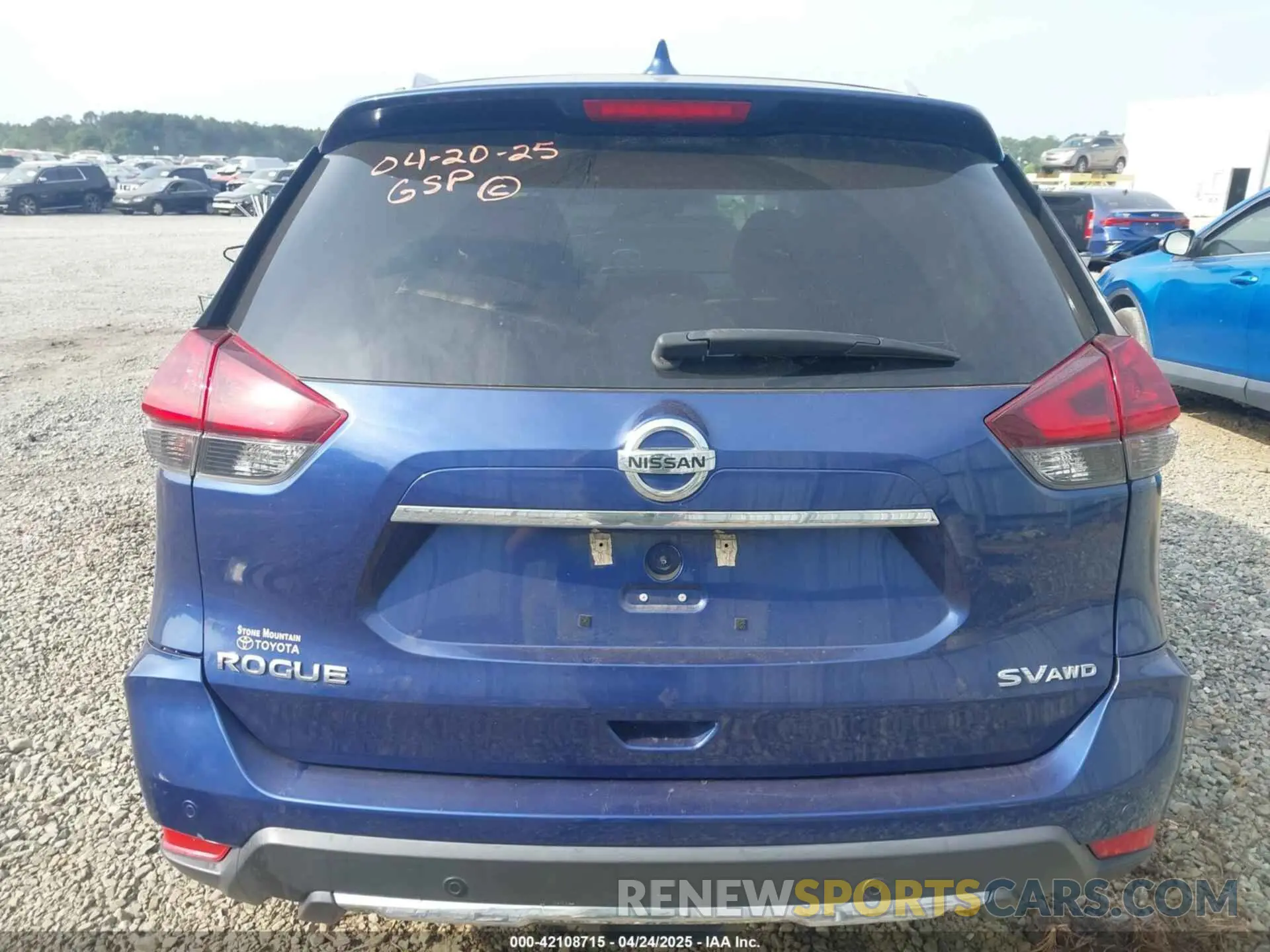 16 Photograph of a damaged car 5N1AT2MV9LC777174 NISSAN ROGUE 2020