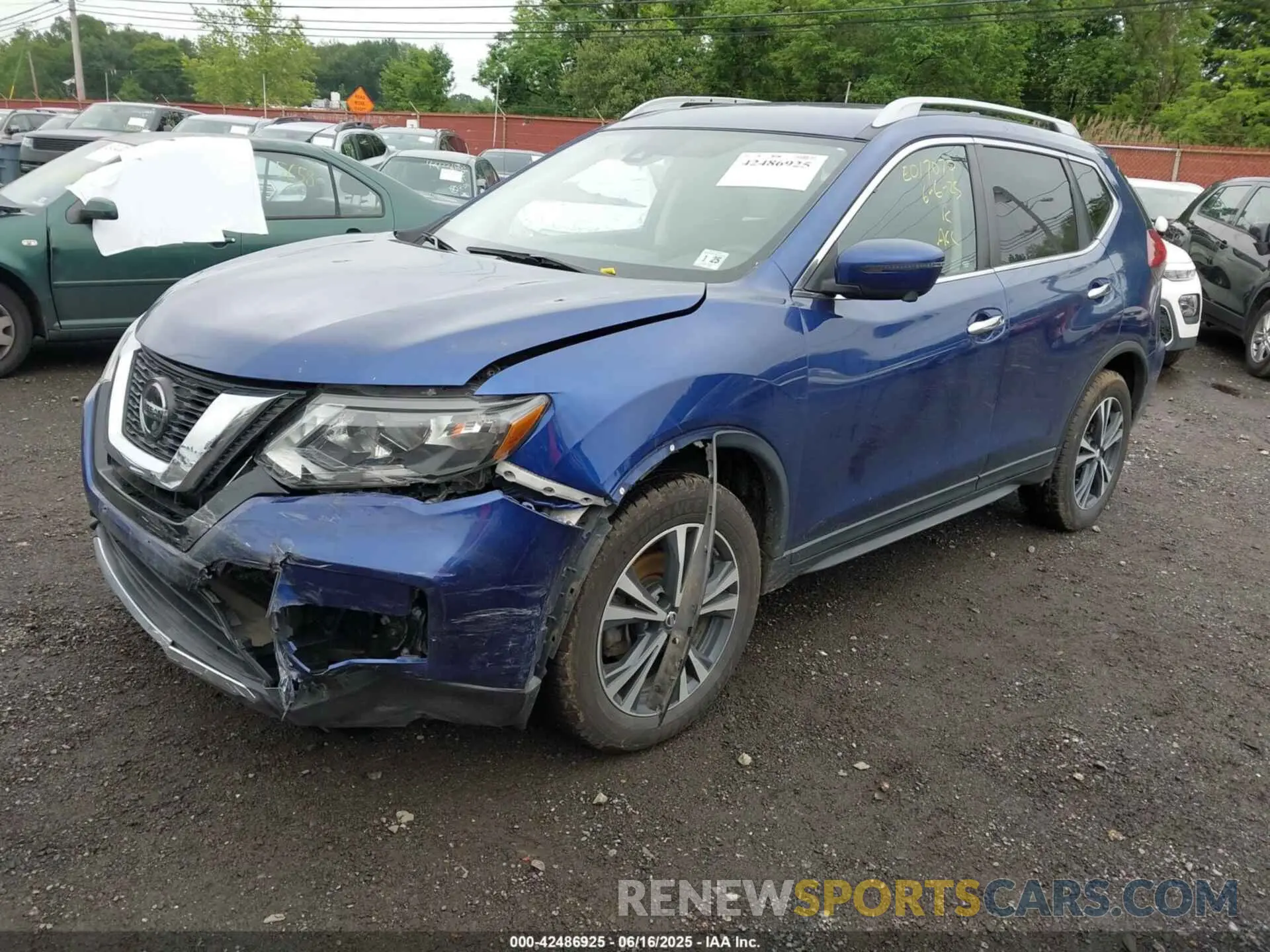 2 Photograph of a damaged car 5N1AT2MV9LC778065 NISSAN ROGUE 2020