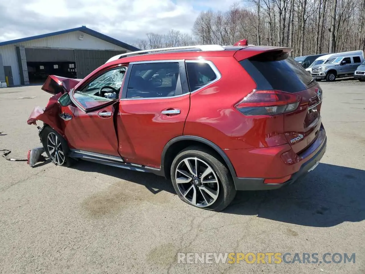 2 Photograph of a damaged car 5N1AT2MV9LC785842 NISSAN ROGUE 2020