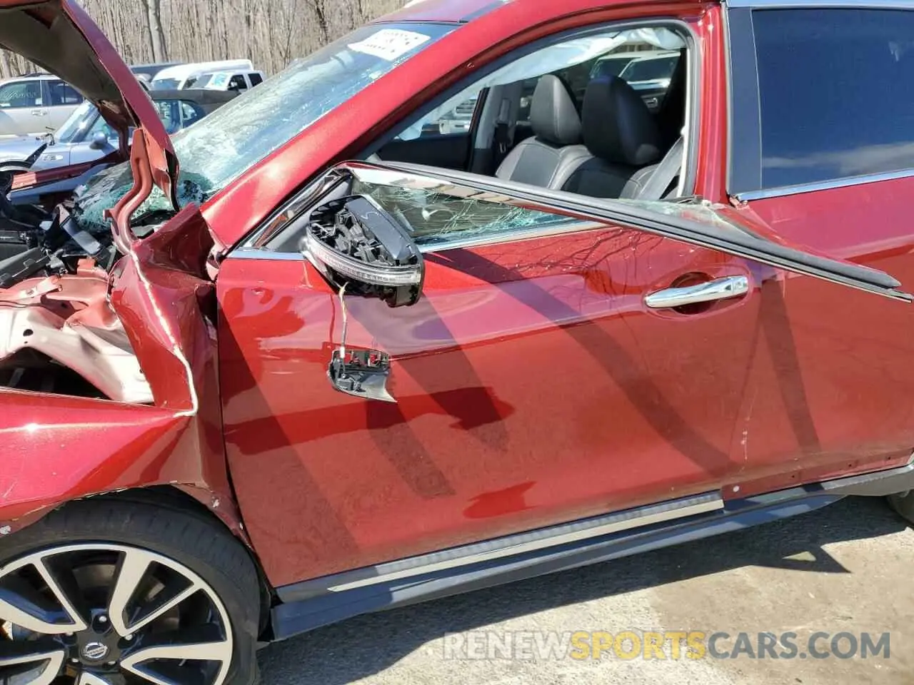 7 Photograph of a damaged car 5N1AT2MV9LC785842 NISSAN ROGUE 2020