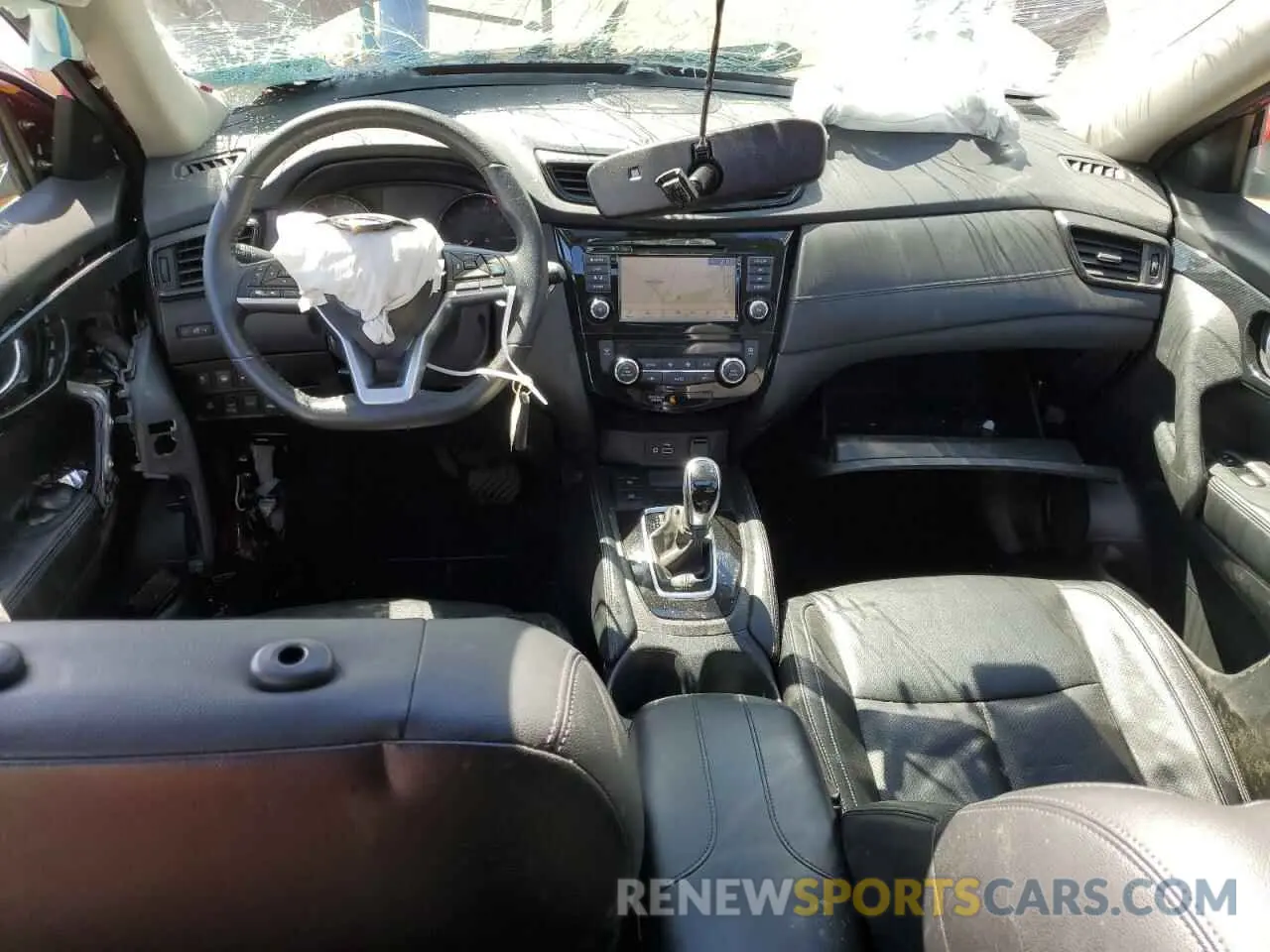 8 Photograph of a damaged car 5N1AT2MV9LC785842 NISSAN ROGUE 2020