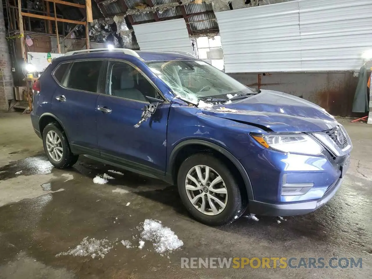 4 Photograph of a damaged car 5N1AT2MVXLC719316 NISSAN ROGUE 2020