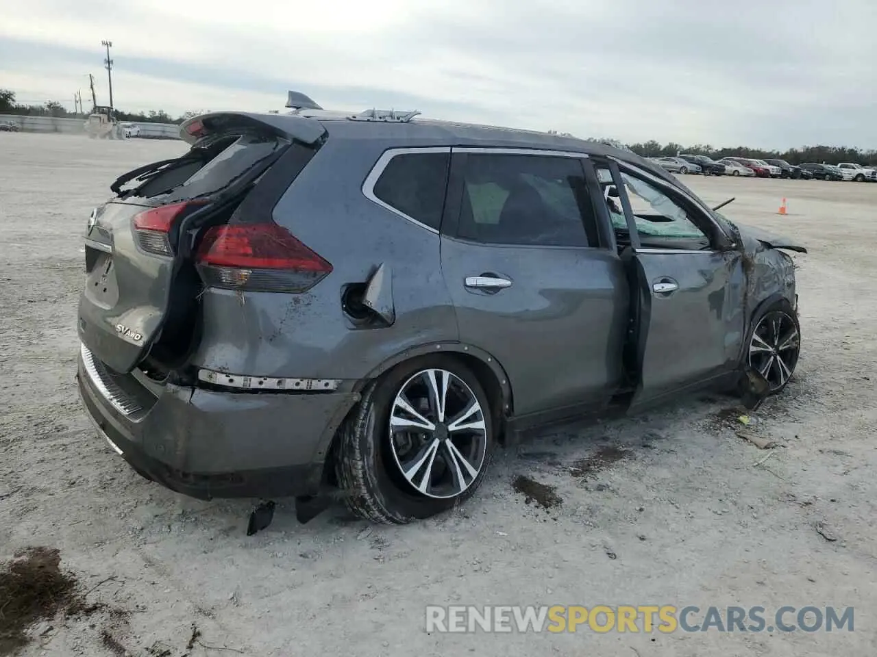 3 Photograph of a damaged car 5N1AT2MVXLC730185 NISSAN ROGUE 2020