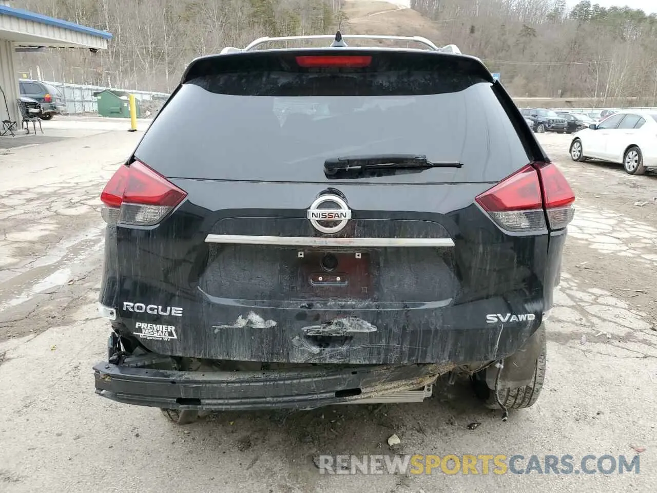 6 Photograph of a damaged car 5N1AT2MVXLC735368 NISSAN ROGUE 2020