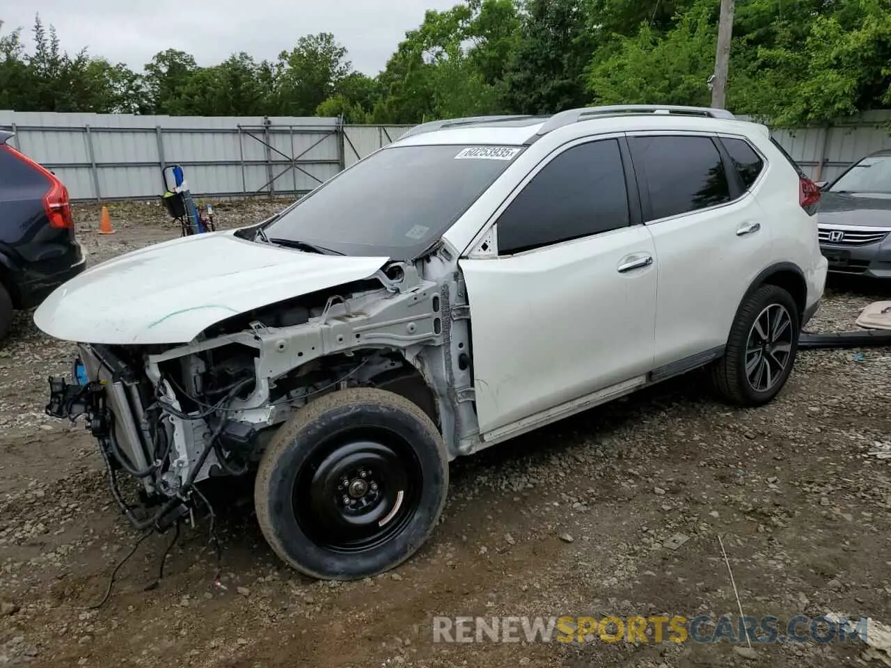 1 Photograph of a damaged car 5N1AT2MVXLC738979 NISSAN ROGUE 2020