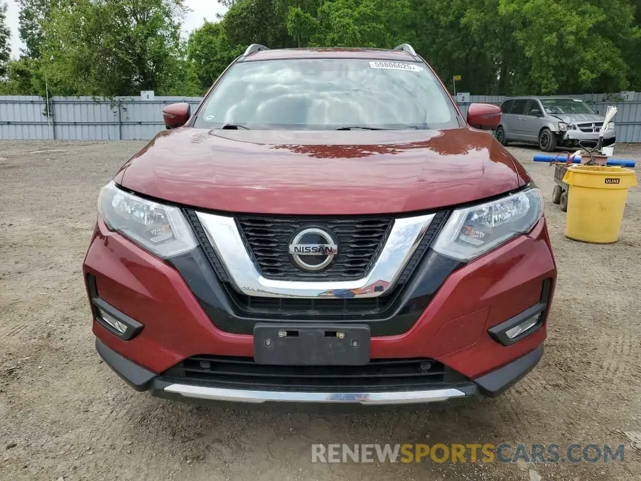 5 Photograph of a damaged car 5N1AT2MVXLC789088 NISSAN ROGUE 2020