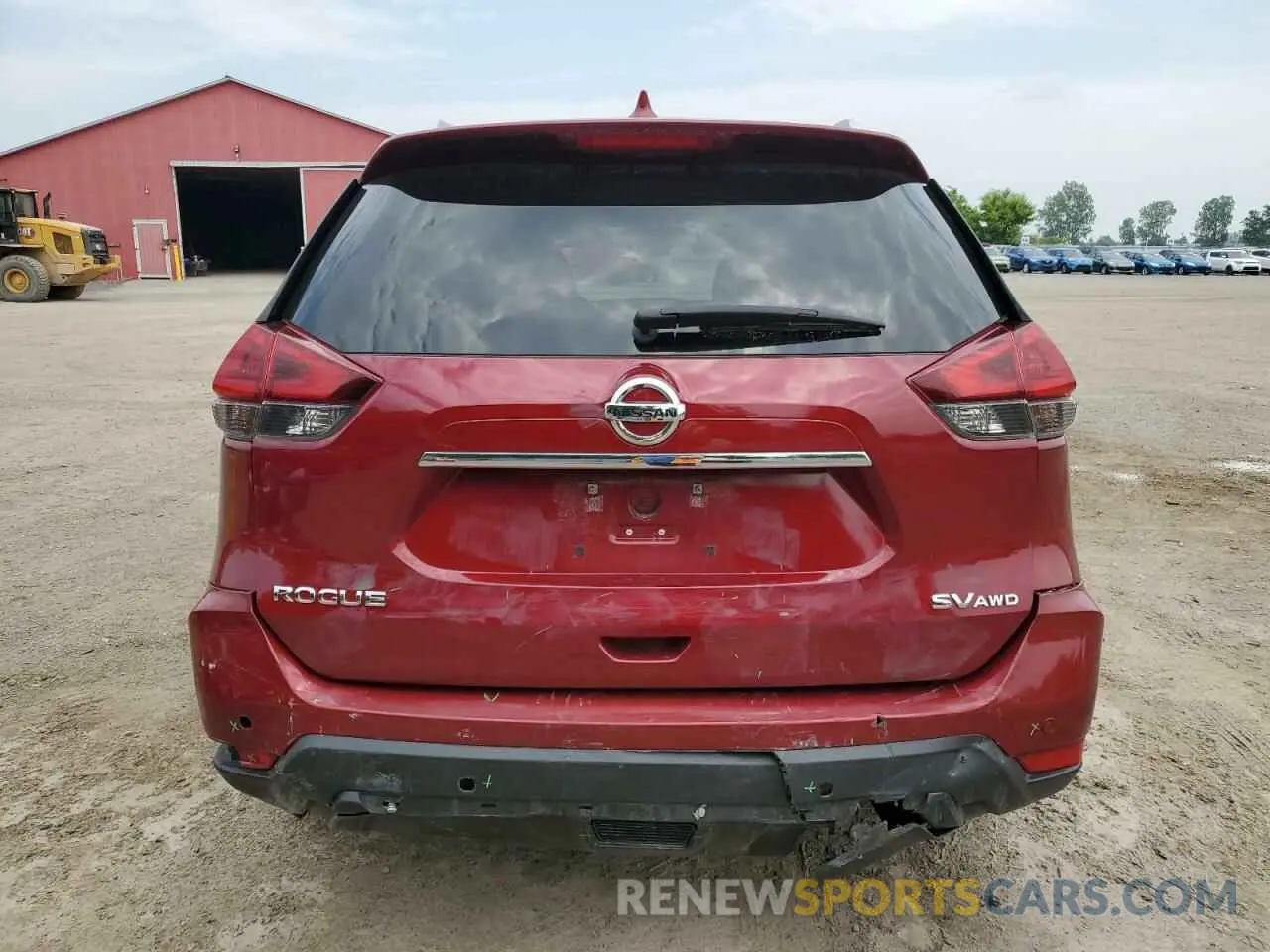 6 Photograph of a damaged car 5N1AT2MVXLC789088 NISSAN ROGUE 2020