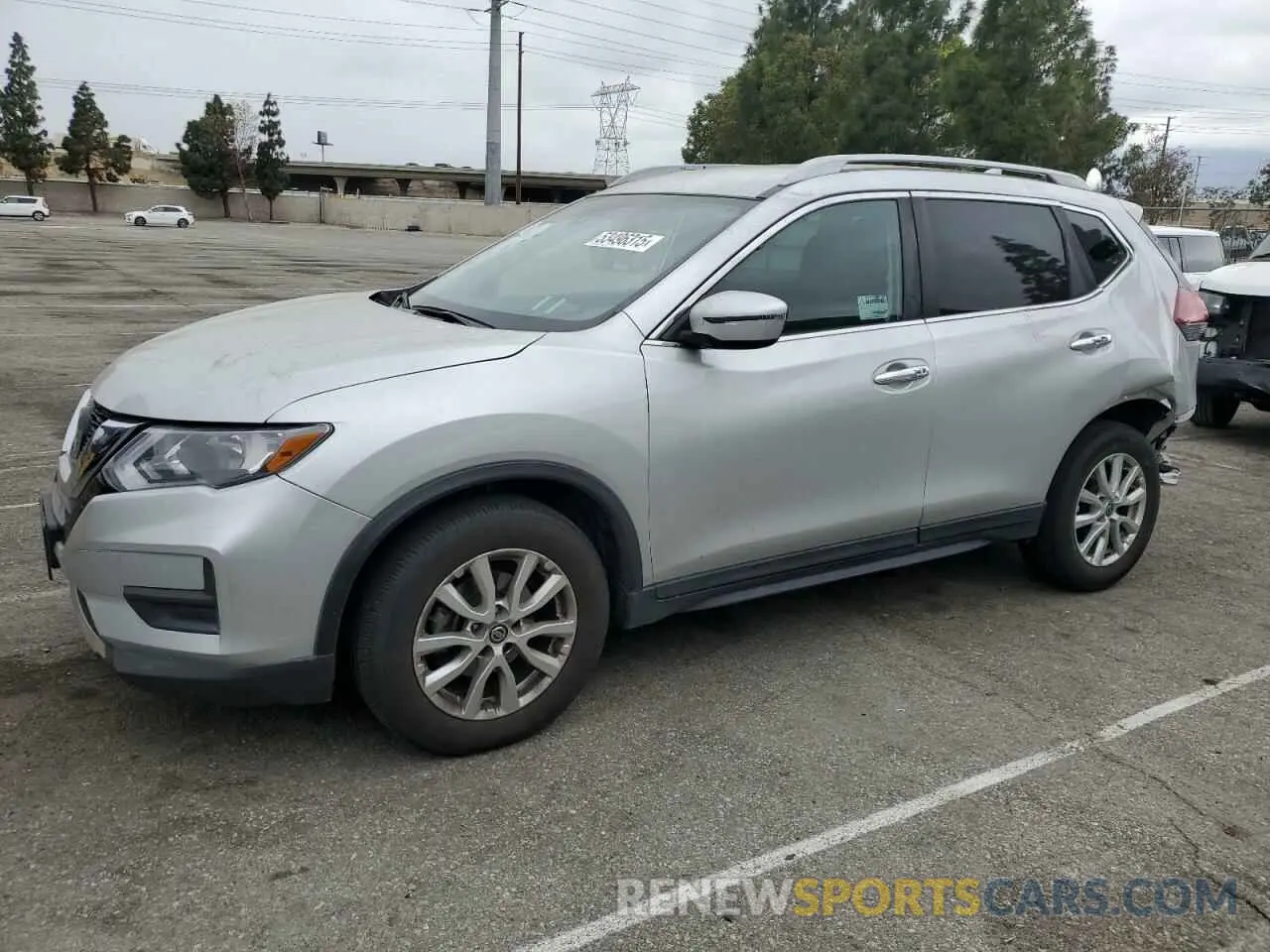 1 Photograph of a damaged car 5N1AT2MVXLC793397 NISSAN ROGUE 2020