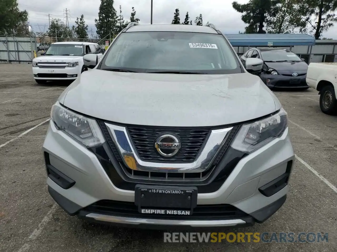 5 Photograph of a damaged car 5N1AT2MVXLC793397 NISSAN ROGUE 2020