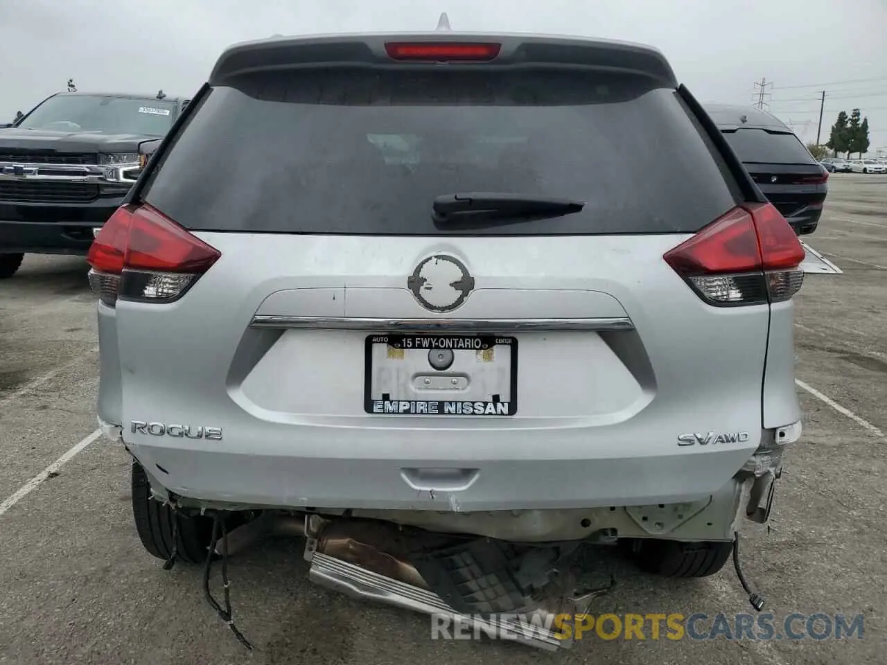 6 Photograph of a damaged car 5N1AT2MVXLC793397 NISSAN ROGUE 2020
