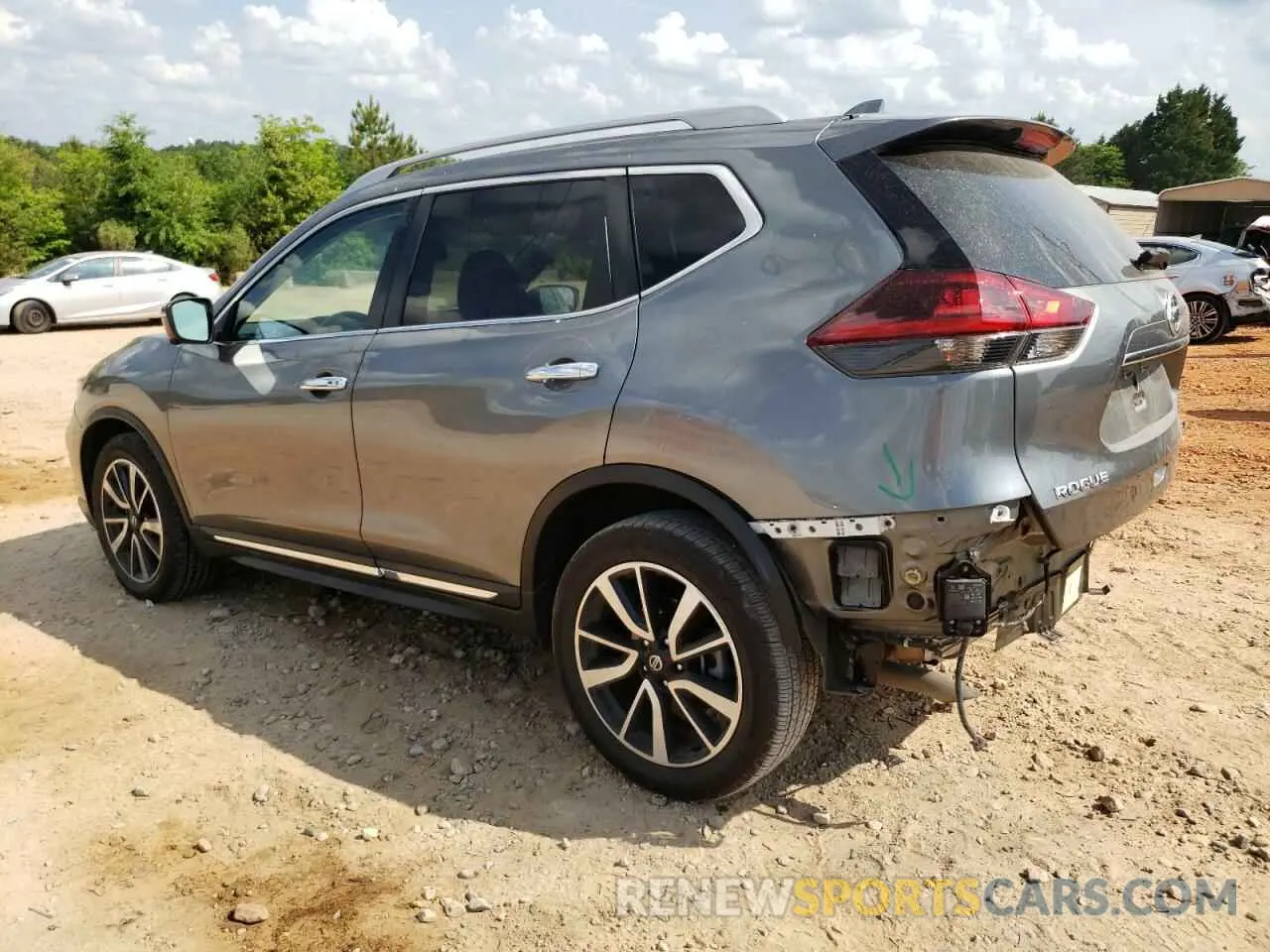 2 Photograph of a damaged car 5N1AT2MVXLC799765 NISSAN ROGUE 2020