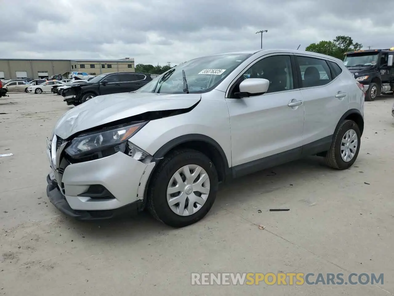 1 Photograph of a damaged car JN1BJ1CV0LW268344 NISSAN ROGUE 2020