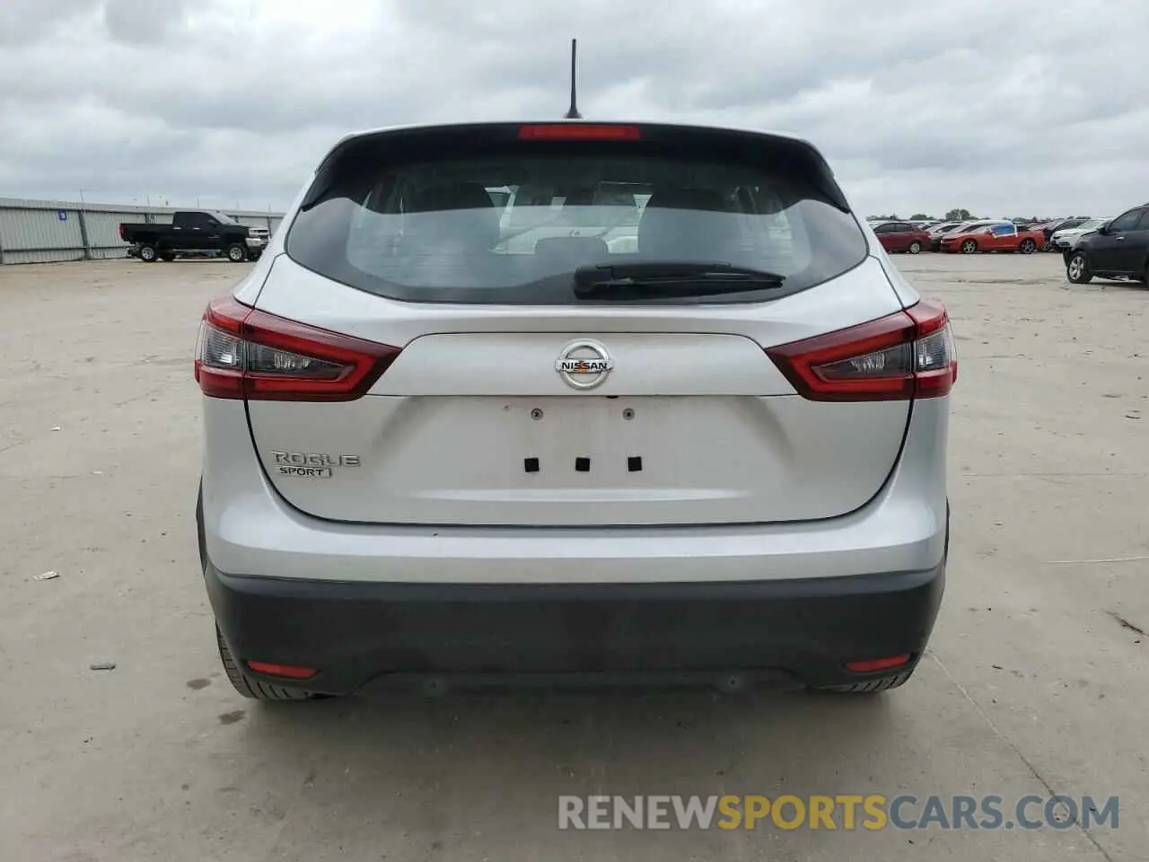 6 Photograph of a damaged car JN1BJ1CV0LW268344 NISSAN ROGUE 2020