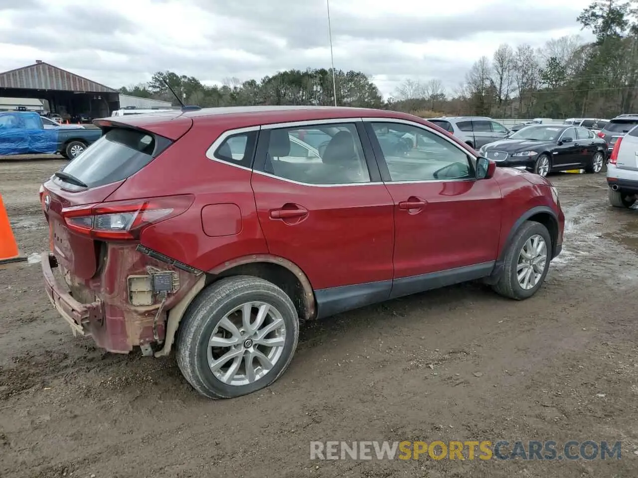 3 Photograph of a damaged car JN1BJ1CV1LW250337 NISSAN ROGUE 2020