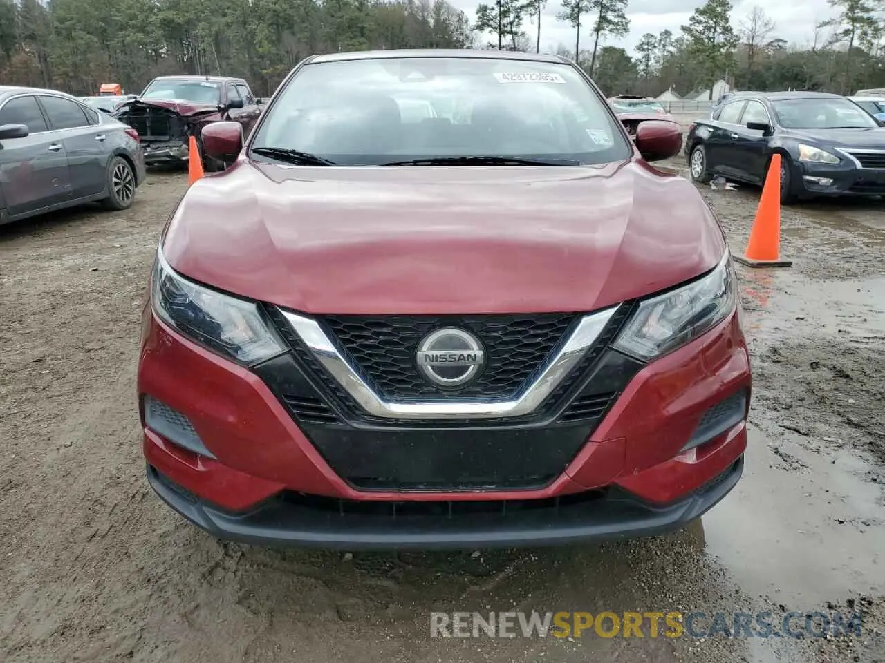 5 Photograph of a damaged car JN1BJ1CV1LW250337 NISSAN ROGUE 2020