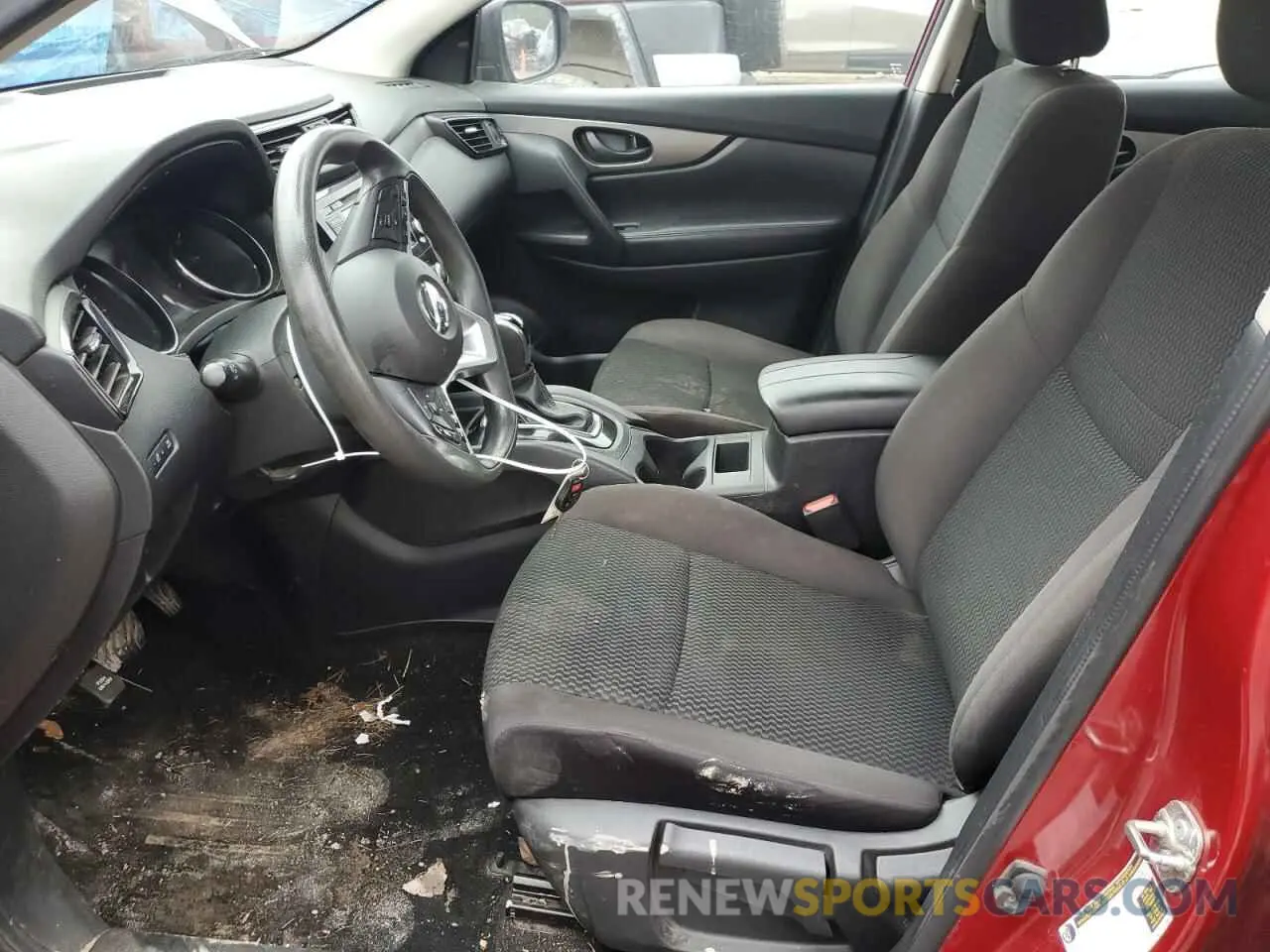 7 Photograph of a damaged car JN1BJ1CV1LW250337 NISSAN ROGUE 2020
