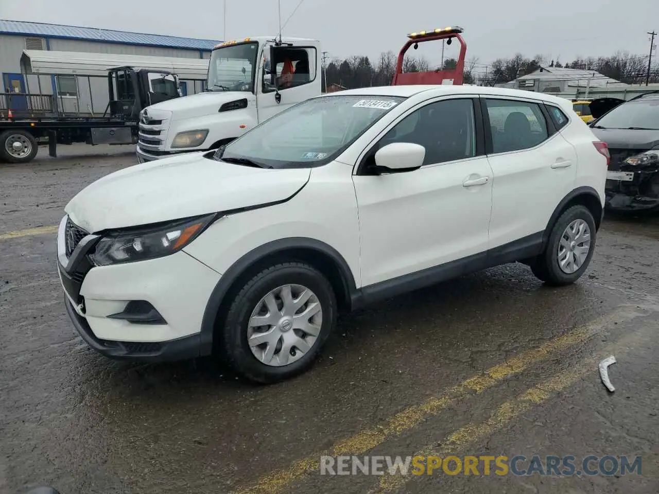 1 Photograph of a damaged car JN1BJ1CV1LW268210 NISSAN ROGUE 2020