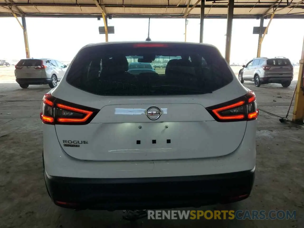 6 Photograph of a damaged car JN1BJ1CV1LW274539 NISSAN ROGUE 2020