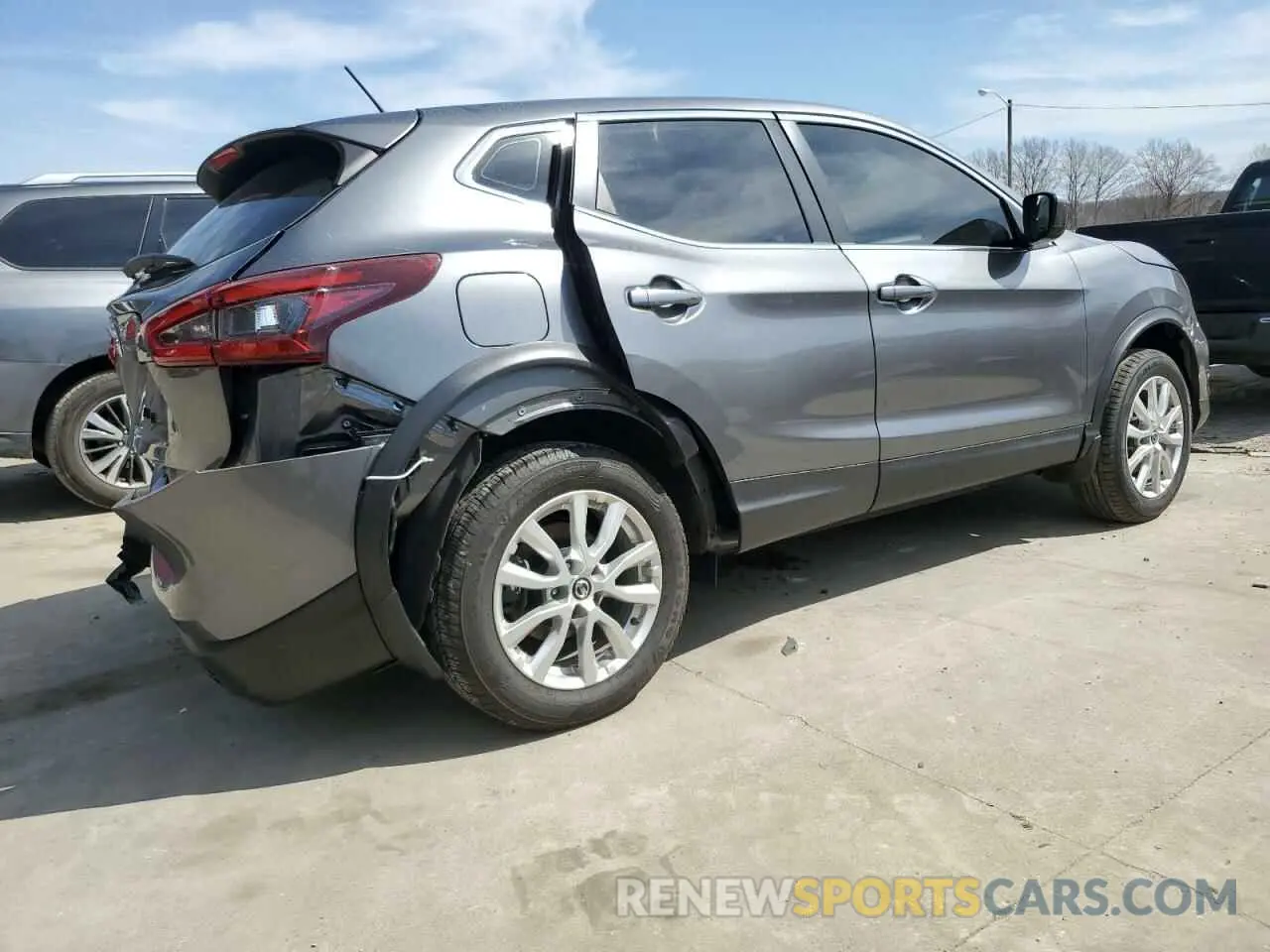 3 Photograph of a damaged car JN1BJ1CV1LW552758 NISSAN ROGUE 2020