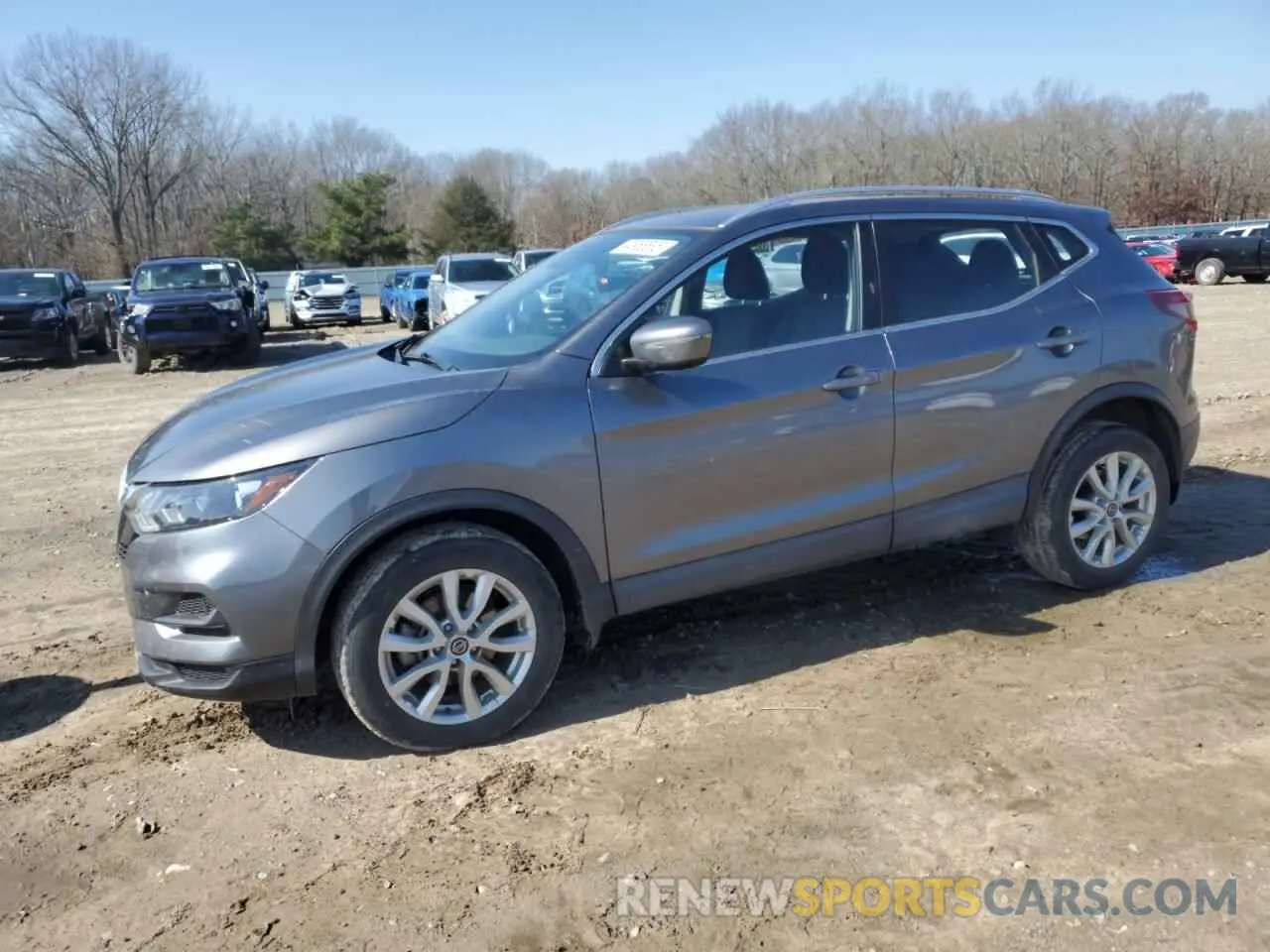 1 Photograph of a damaged car JN1BJ1CV2LW255398 NISSAN ROGUE 2020