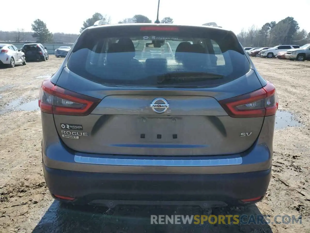 6 Photograph of a damaged car JN1BJ1CV2LW255398 NISSAN ROGUE 2020
