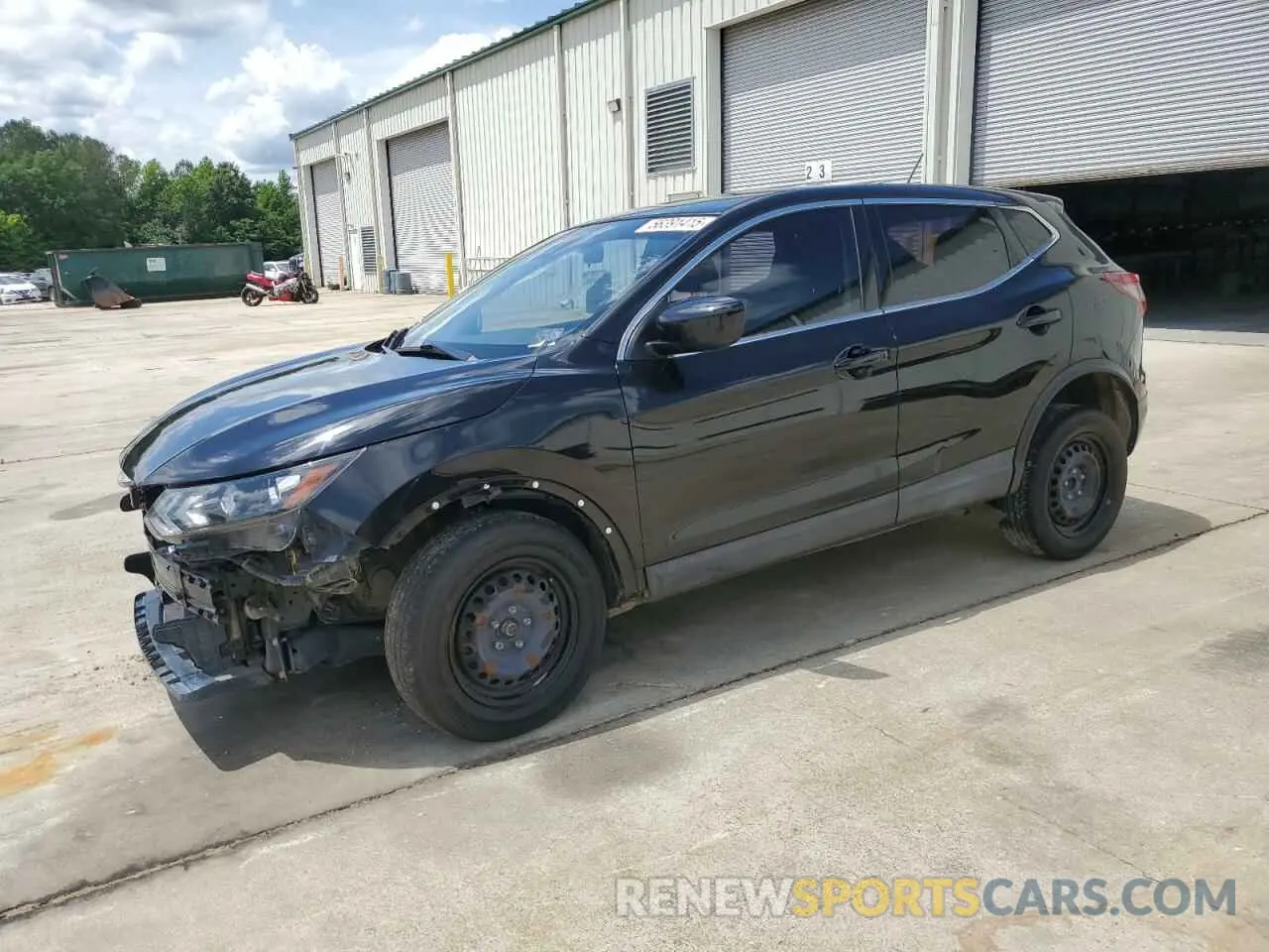 1 Photograph of a damaged car JN1BJ1CV2LW256048 NISSAN ROGUE 2020