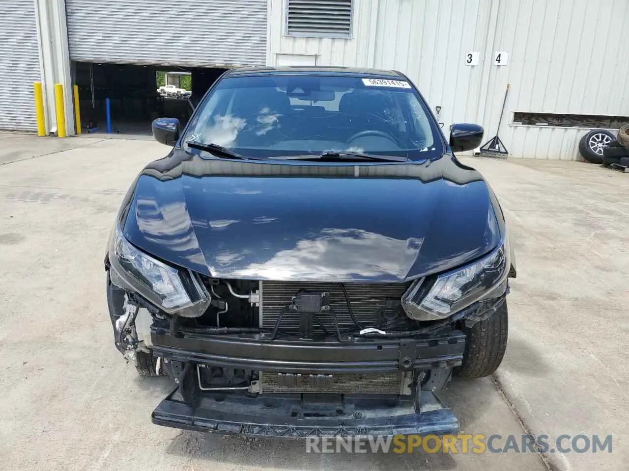 5 Photograph of a damaged car JN1BJ1CV2LW256048 NISSAN ROGUE 2020