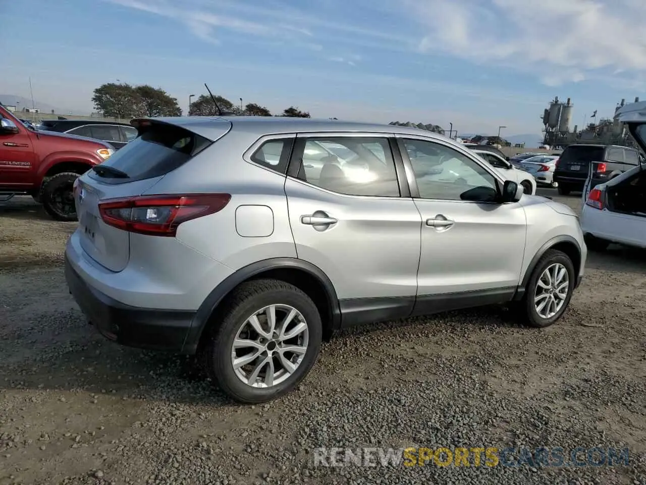 3 Photograph of a damaged car JN1BJ1CV2LW258723 NISSAN ROGUE 2020