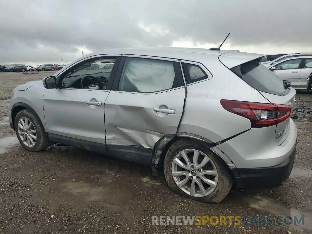 2 Photograph of a damaged car JN1BJ1CV2LW259838 NISSAN ROGUE 2020
