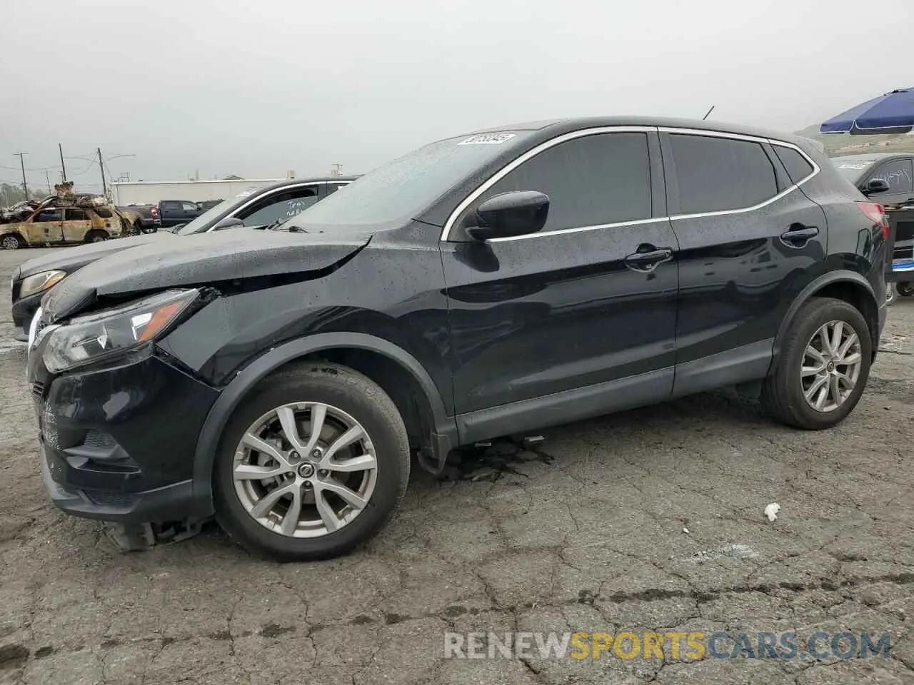 1 Photograph of a damaged car JN1BJ1CV2LW261282 NISSAN ROGUE 2020