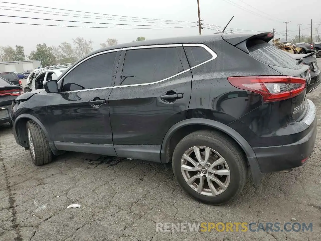 2 Photograph of a damaged car JN1BJ1CV2LW261282 NISSAN ROGUE 2020