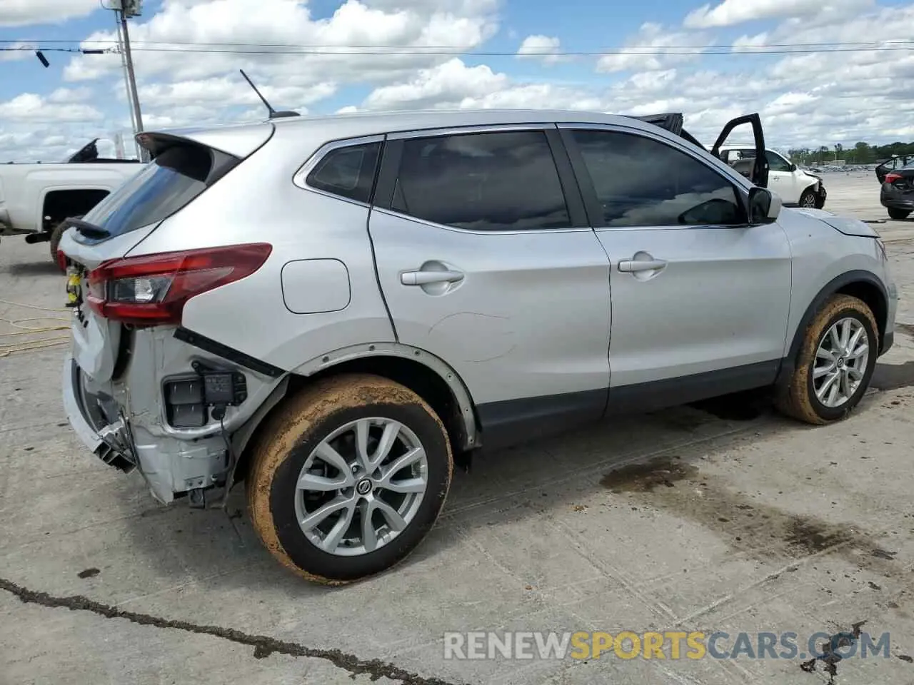 3 Photograph of a damaged car JN1BJ1CV2LW278759 NISSAN ROGUE 2020