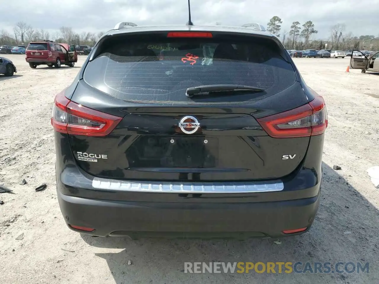 6 Photograph of a damaged car JN1BJ1CV2LW540473 NISSAN ROGUE 2020