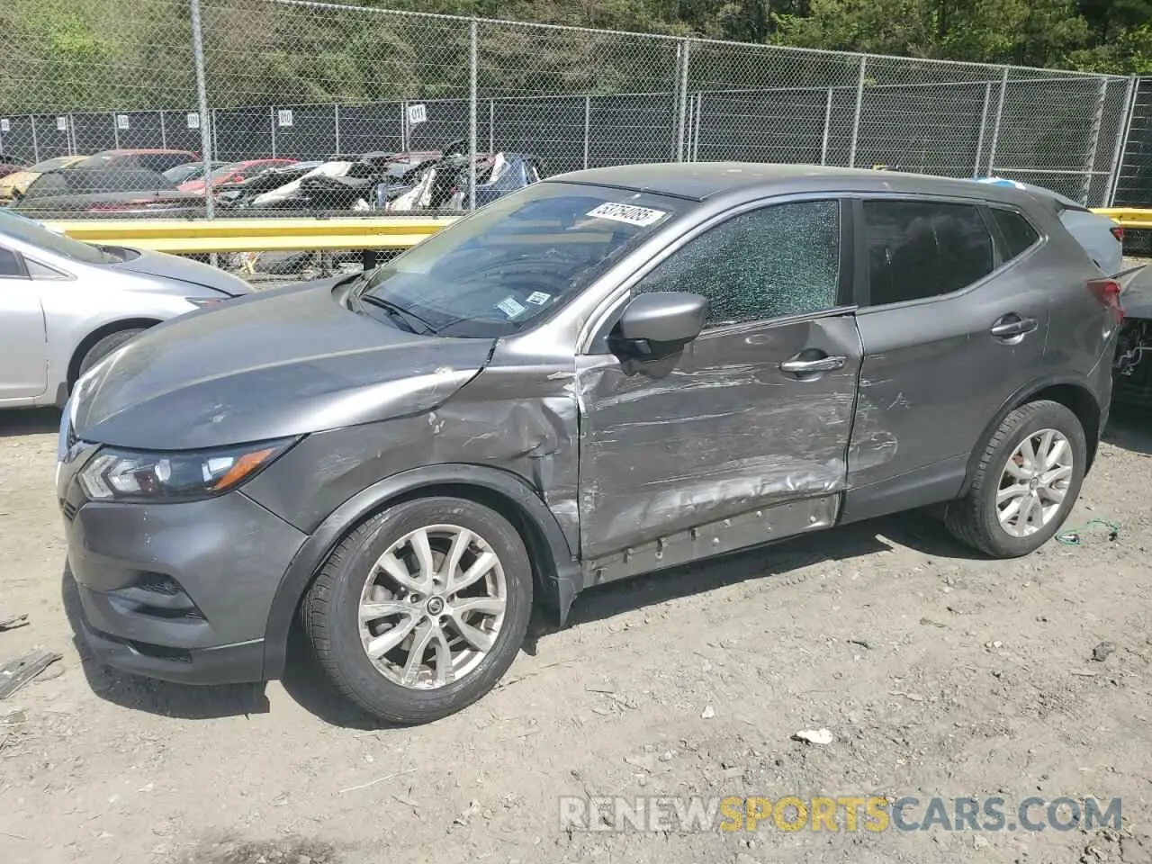 1 Photograph of a damaged car JN1BJ1CV2LW549920 NISSAN ROGUE 2020