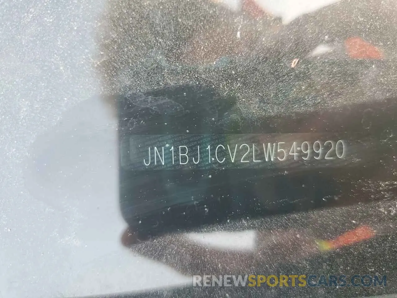 13 Photograph of a damaged car JN1BJ1CV2LW549920 NISSAN ROGUE 2020