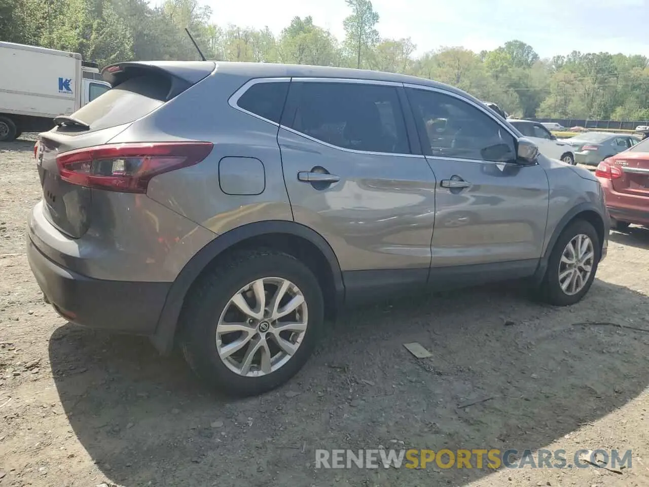 3 Photograph of a damaged car JN1BJ1CV2LW549920 NISSAN ROGUE 2020