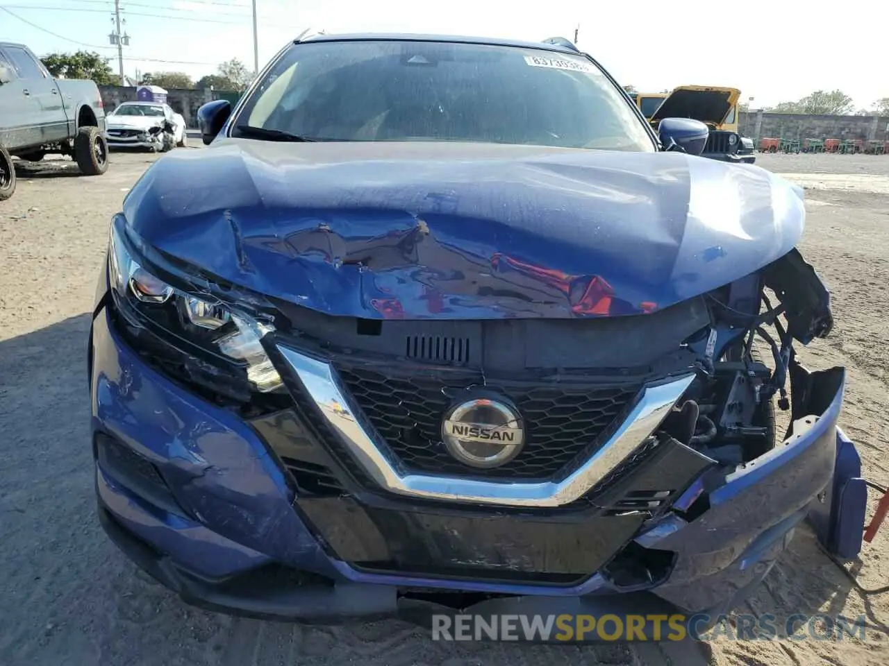 5 Photograph of a damaged car JN1BJ1CV3LW280536 NISSAN ROGUE 2020