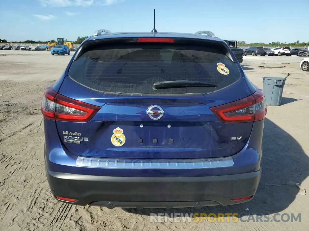 6 Photograph of a damaged car JN1BJ1CV3LW280536 NISSAN ROGUE 2020