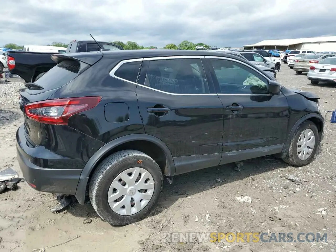 3 Photograph of a damaged car JN1BJ1CV3LW547965 NISSAN ROGUE 2020