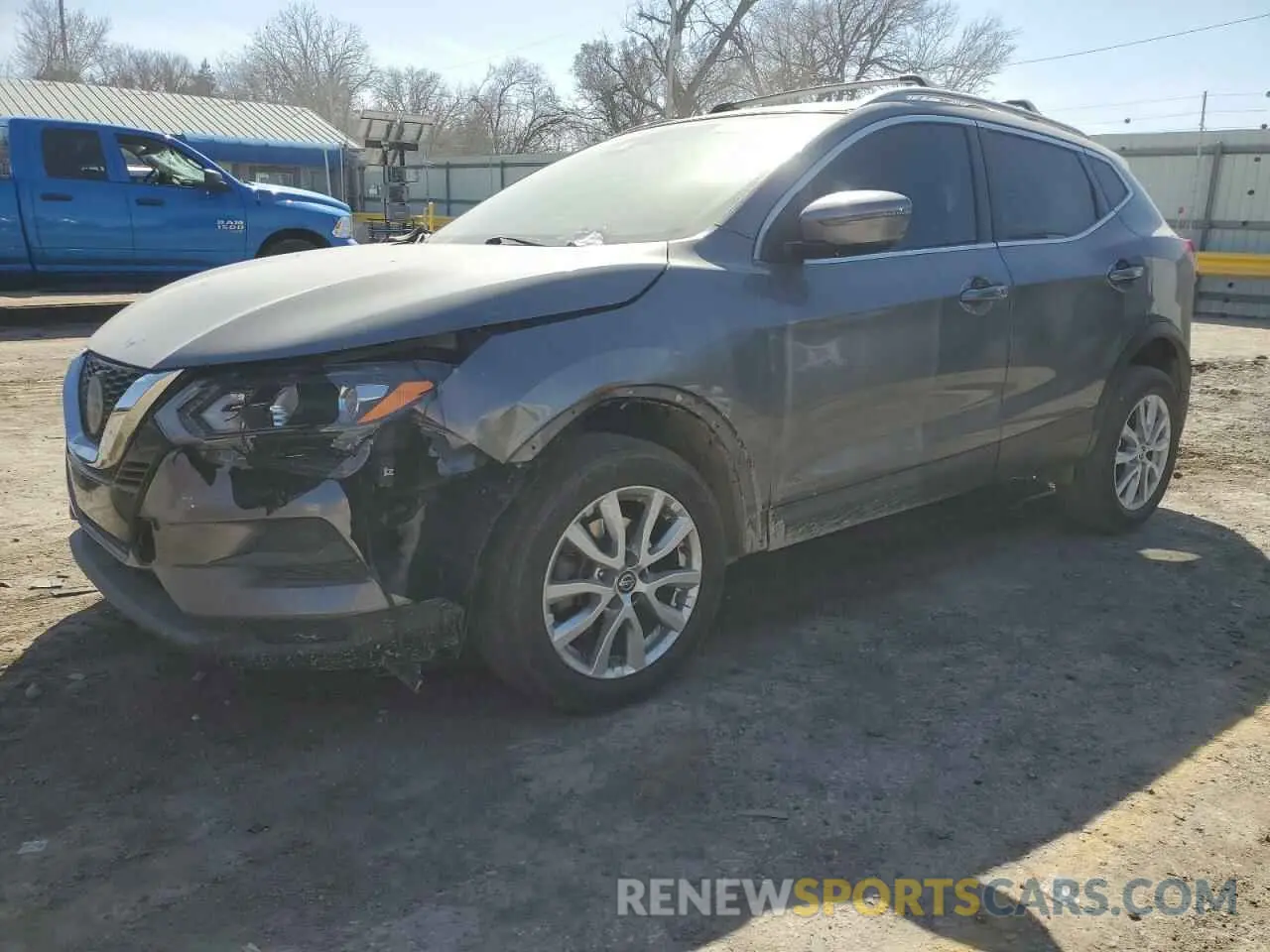 1 Photograph of a damaged car JN1BJ1CV4LW252146 NISSAN ROGUE 2020