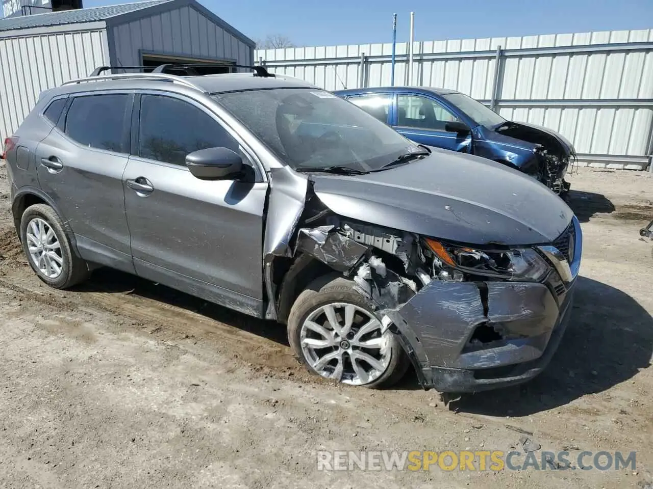 4 Photograph of a damaged car JN1BJ1CV4LW252146 NISSAN ROGUE 2020