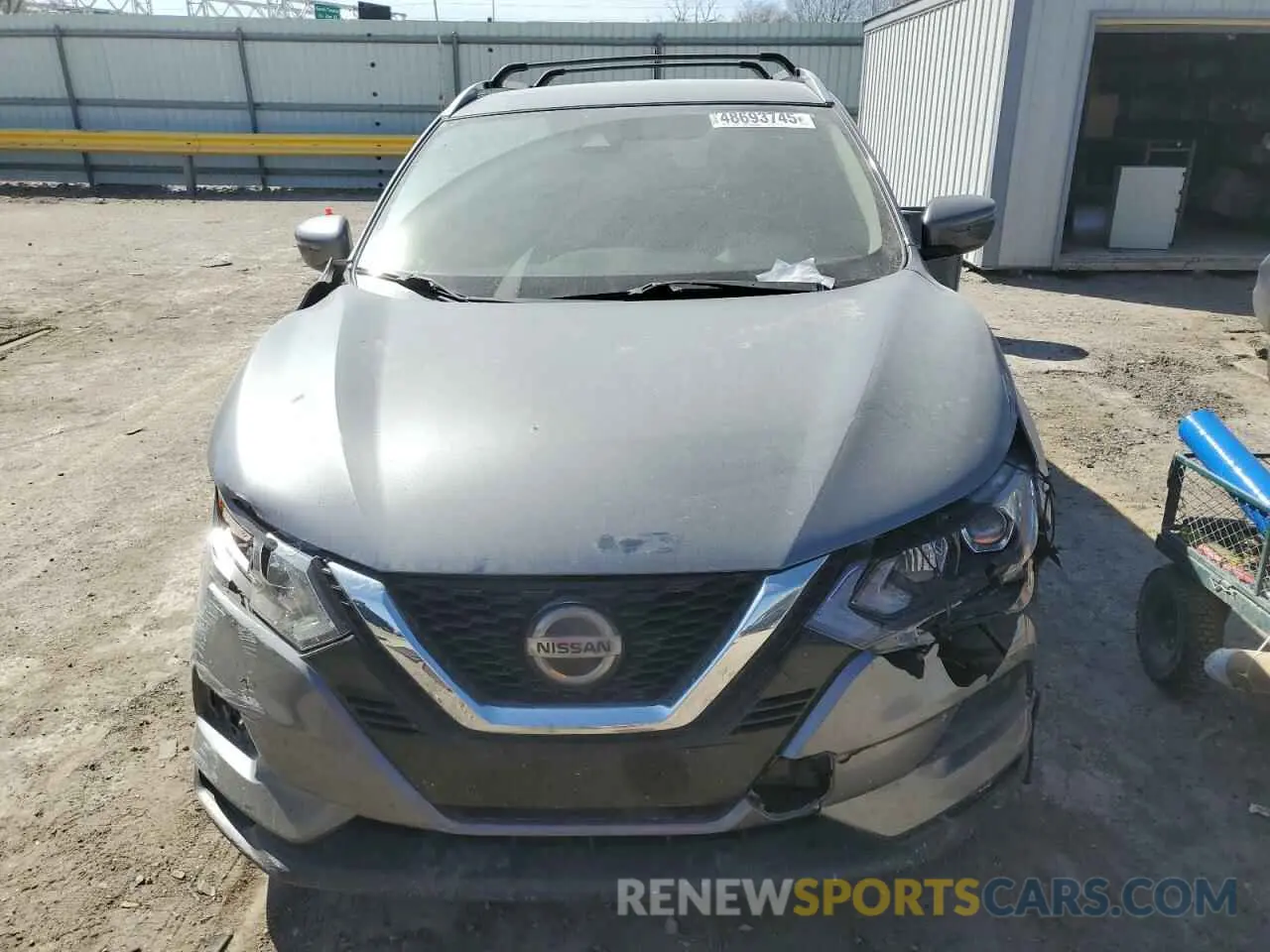 5 Photograph of a damaged car JN1BJ1CV4LW252146 NISSAN ROGUE 2020