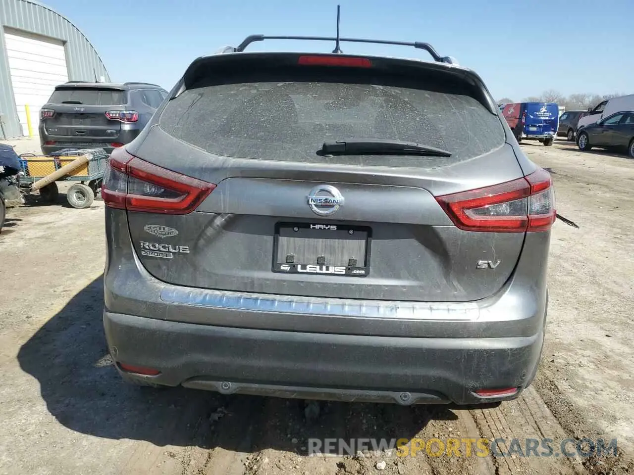 6 Photograph of a damaged car JN1BJ1CV4LW252146 NISSAN ROGUE 2020