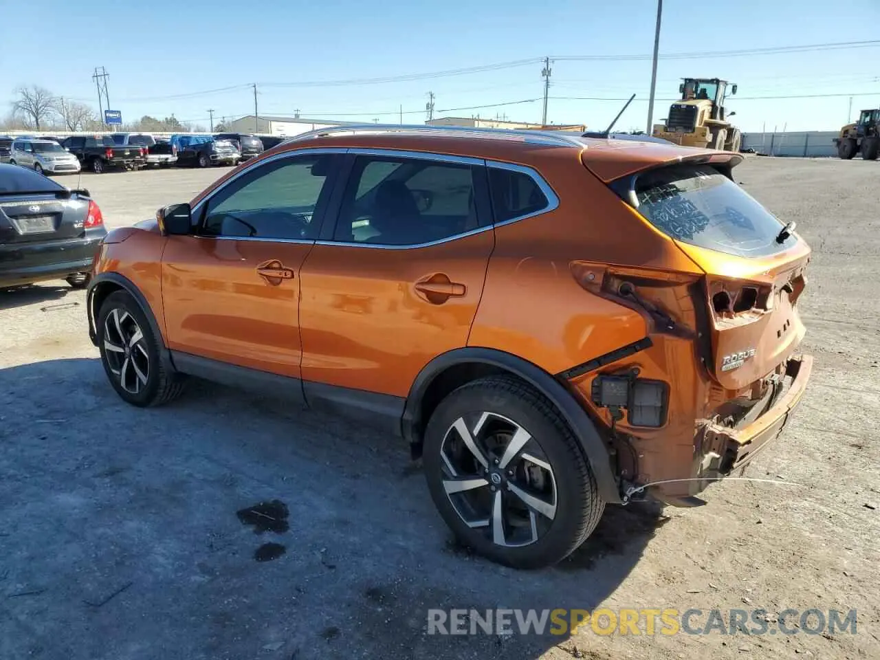 2 Photograph of a damaged car JN1BJ1CV4LW254849 NISSAN ROGUE 2020