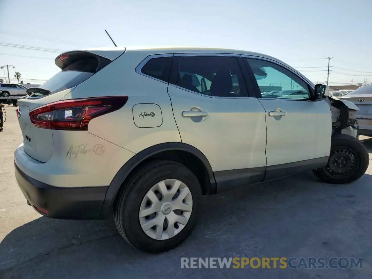 3 Photograph of a damaged car JN1BJ1CV4LW260957 NISSAN ROGUE 2020
