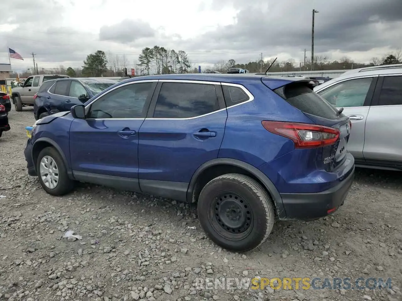 2 Photograph of a damaged car JN1BJ1CV4LW267729 NISSAN ROGUE 2020