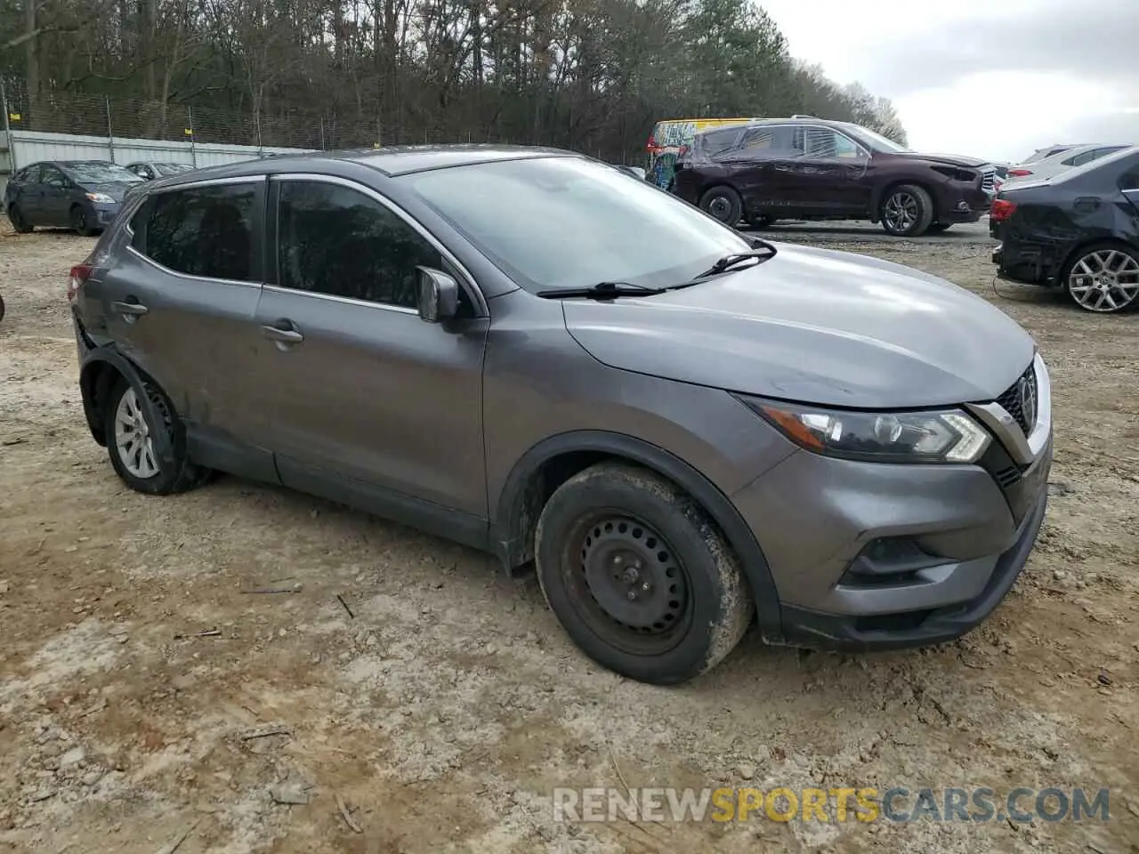 4 Photograph of a damaged car JN1BJ1CV4LW271442 NISSAN ROGUE 2020
