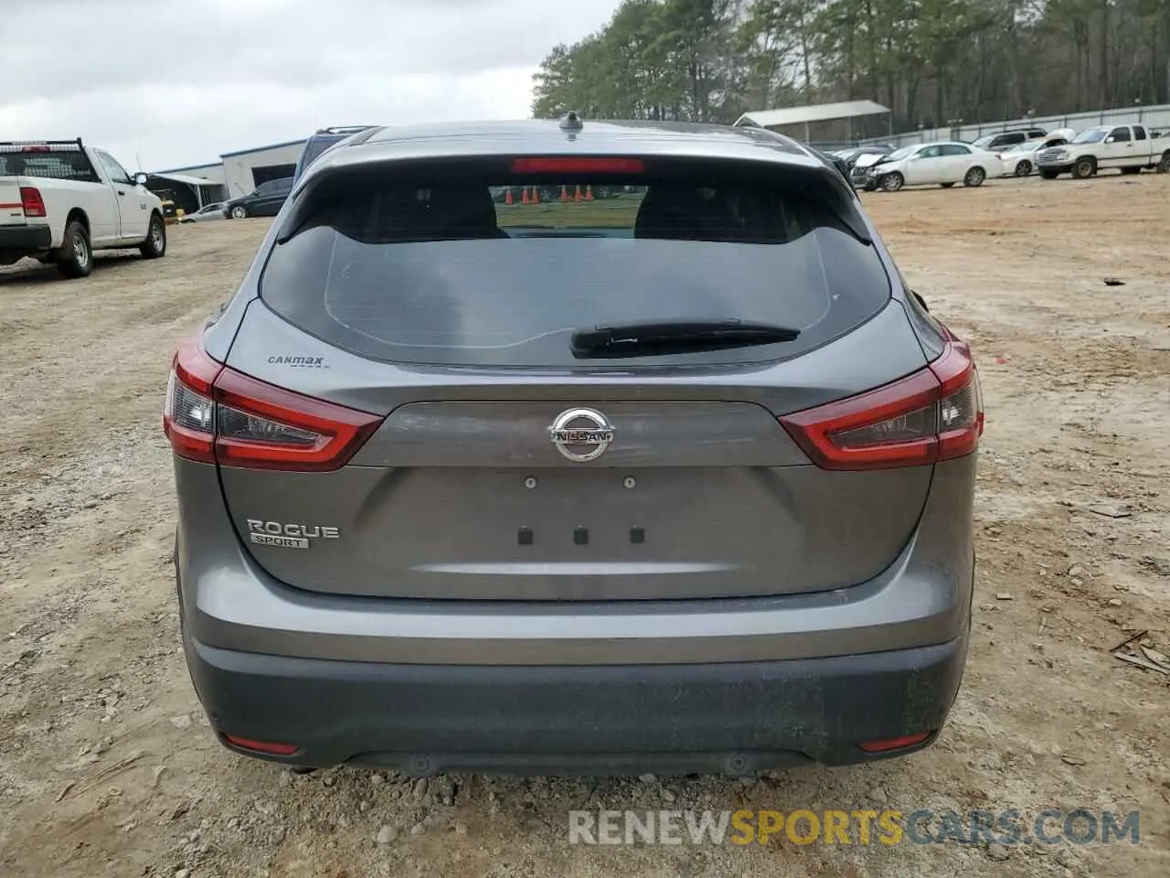6 Photograph of a damaged car JN1BJ1CV4LW271442 NISSAN ROGUE 2020