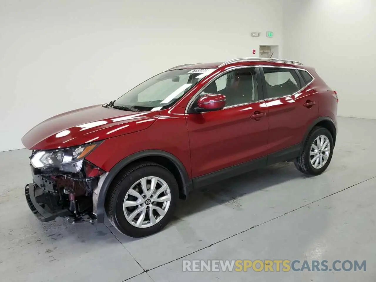 1 Photograph of a damaged car JN1BJ1CV4LW276835 NISSAN ROGUE 2020